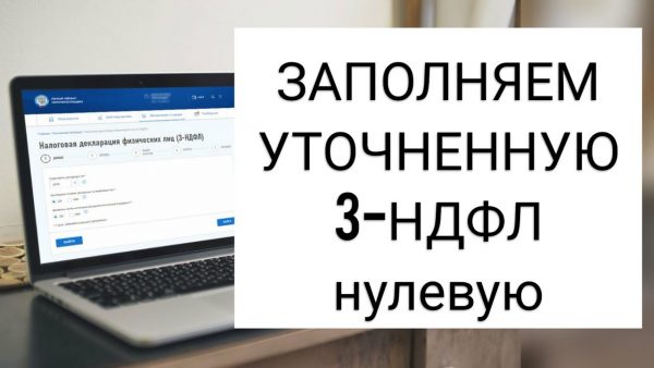 Как правильно подать 0-декларацию по налогу на доходы физических лиц (3-НДФЛ)